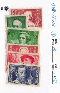 FRANCE  B48-53   MNH  (2)