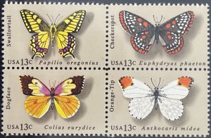 Scott #1712-1715 1977 13¢ Butterflies MNH OG