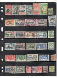 CEYLON COLLECTION ON STOCK SHEET MINT/USED