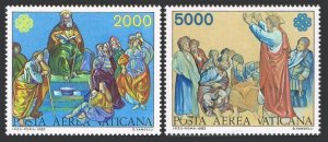 Vatican C73-C74, MNH. Michel 842-843. World Communications Year WKY-1983.