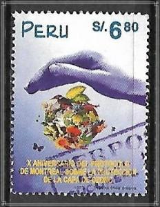 Peru #1156 Ozone Layer Issue Used