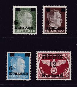 German Occupation of Kurland x 4 MH