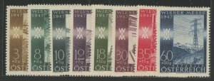 Austria #B199-B206  Single (Complete Set)