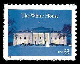 PCBstamps     US #3445 33c White House, MNH, (15)