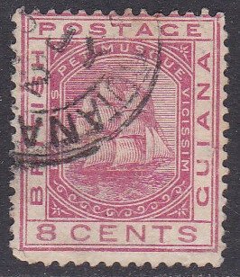 British Guiana Sc #111 Used; Mi #64