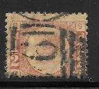 Great Britain 58 plate 3 used 2013 SCV $42.50  -  2716