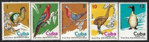 Cuba 1914-18 MNH FAUNA A1415-2