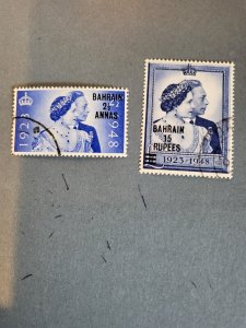 Stamps Bahrain Scott #62-3 used