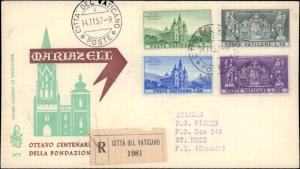 Vatican City, Worldwide First Day Cover