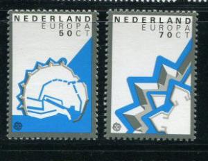 Netherlands #645-6 MNH Europa