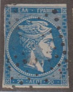 Greece Scott #47 Stamp - Used Single