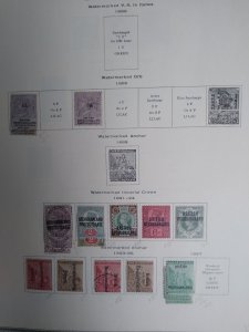 collection on pages Bechuanaland JO: CV $708