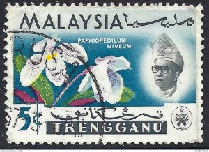 MALAYSIA TRENGGANU 1965 5c Multicoloured SG102 Used