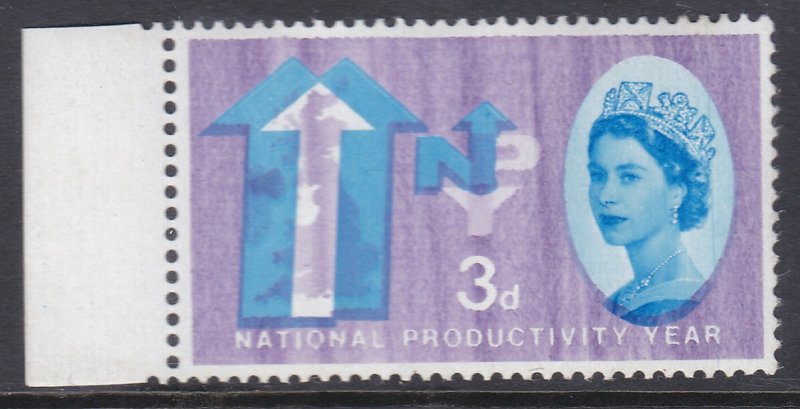 QEII sg632 1962 3d NPY Dry Print UNMOUNTED MINT [SN] (2)