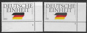 GERMANY    SC # 1612 - 3       MNH