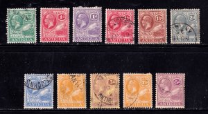 Antigua         42 - 52      mint & used         CV $61.50