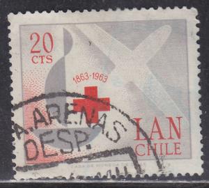 Chile C249 Centenary of the International Red Cross 1963