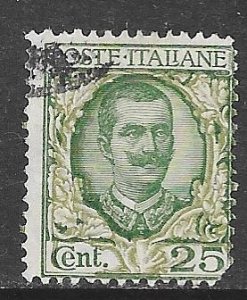 Italy 82: 25c Victor Emmanuel III, used, AVG