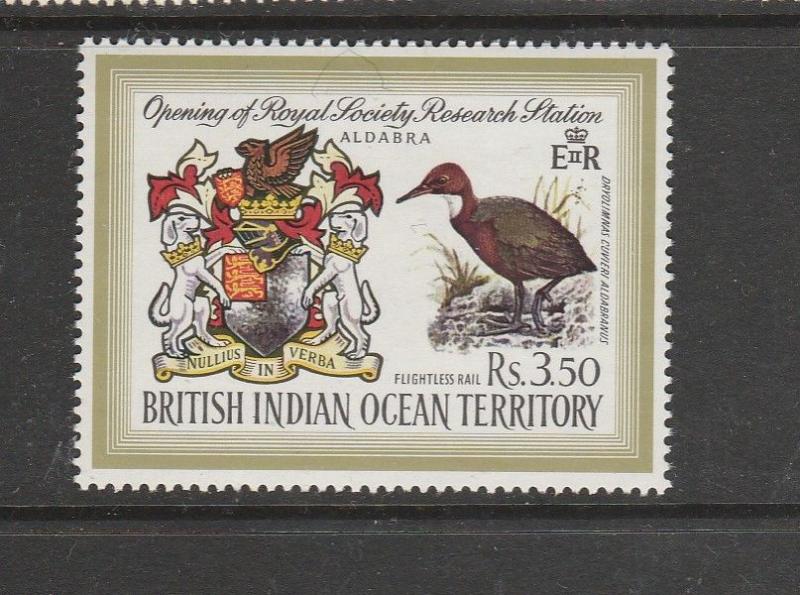 BIOT 1971 Royal Society ( Bird ) UM/MNH SG 40