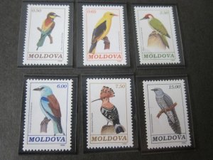 Moldova 1992 Sc 31-6 Bird set MNH