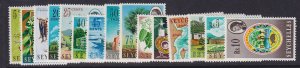 British Indian Ocean Territory, Scott 1-15 (SG 1-15), MNH