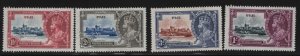 Fiji Scott #'s 110 - 113 Set VF OG LH nice colors scv $ 20  ! see pic !