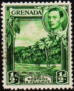 Grenada. 1938 1/2d S.G.153a Fine Used