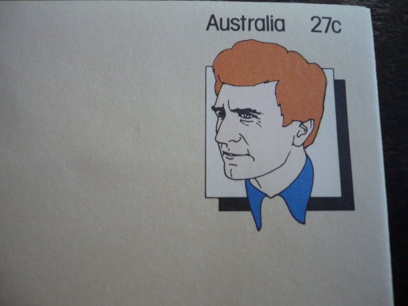 Postal history - Australia - Printed Stamp - Mint First Day Cover