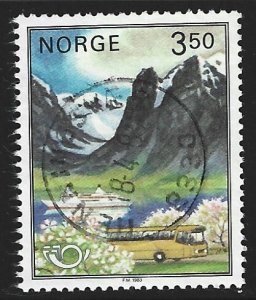Norway #820   used