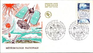 France, Worldwide First Day Cover, Space