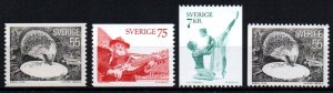 Sweden # 1139 - 1142 MNH