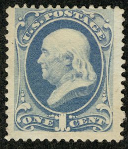 #145  Scott CV $200  #145 F/VF OG LH, wonderful fresh stamp, SUPER NICE!