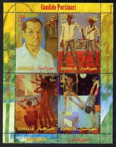 SOMALIA - 2004 - Paintings, Portinari - Perf 4v Sheet - MNH - Private Issue