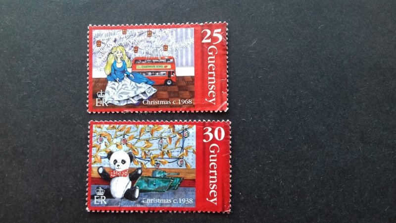 Guernsey 1998 Christmas Stamps Used