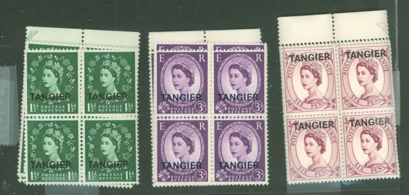 Great Britain/Tangier #585/590 Mint (NH) Multiple