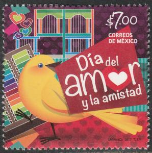 MEXICO 3040 St. Valentine's Day 2017 MNH