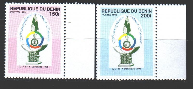 Benin. 1995. 716-17. 6th Francophonie Summit. MNH.