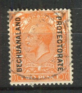 BECHUANALAND; 1920s early GV issue fine used Shade of 2d. value