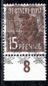 Germany AM Post Scott # 622, used