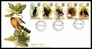 Swaziland 475 Birds Fleetwood U/A FDC