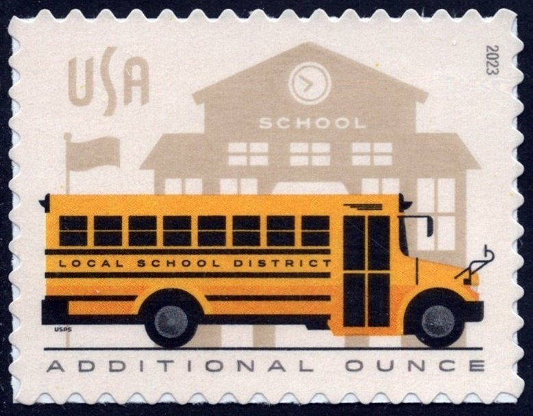 NEW ISSUE (Additional Ounce) School Bus Single (2023) SA