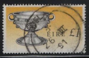 Ireland 1990-95 used Sc 791 1pd Ardagh chalice Type III - Artifacts Definitives