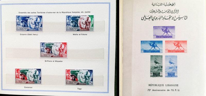 1949 GRAND UPU STAMP COLLECTION FROM 172 COUNTRIES, OVER 600 MNH-PRISTINE!
