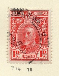 Southern Rhodesia 1930s Early Issue Fine Used 1d. NW-170462