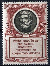 Vatican; 1953; Scott # 158: *+/MLH Single Stamp
