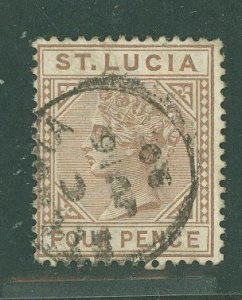 St. Lucia #33 Used Single