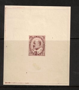 Canada #89e-Ae Minus & Pratt Extra Fine Die Proof Essay In Reddish Brown