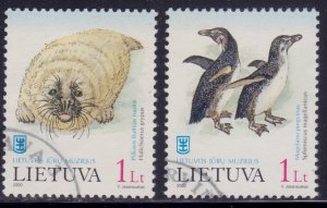 Lithuania, 2000, Fauna - Marine Life, #671-662, used,++