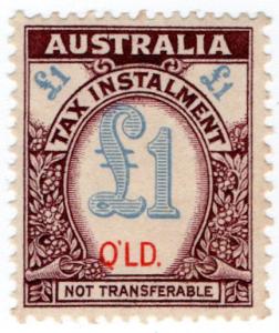 (I.B) Australia - Queensland Revenue : Tax Instalment £1