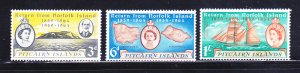 Pitcairn Islands 32-34 Set MH Various